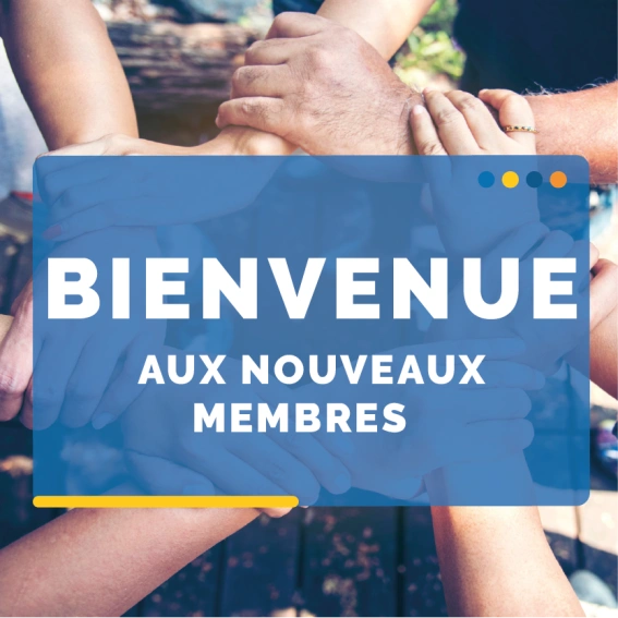 Bienvenue : 2 nouveaux membres en septembre 2024